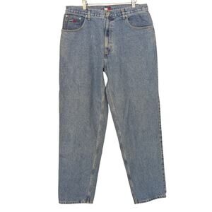 Vintage Tommy Jeans 90s Relaxed Fit‎ High Rise Blue Jeans 38/34